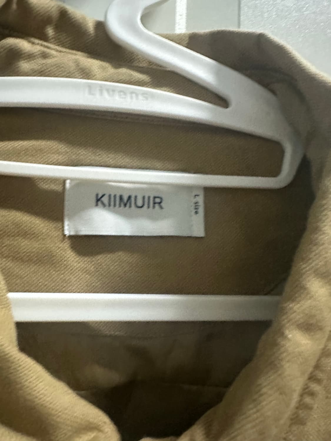 키뮤어 베이지 옥스포드 자켓 상품이미지3