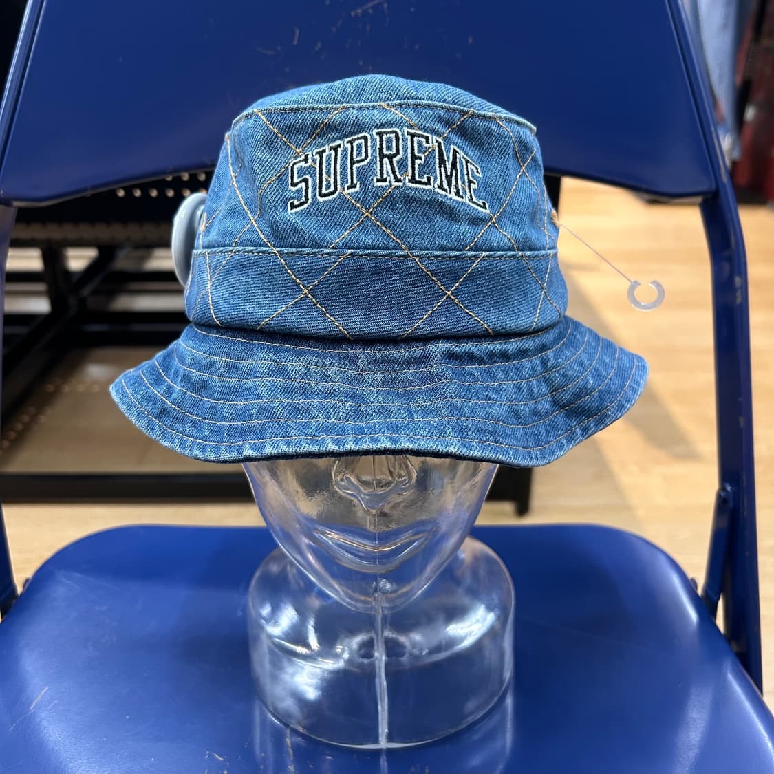 Supreme 18fw Denim Bucket Hat 상품이미지2
