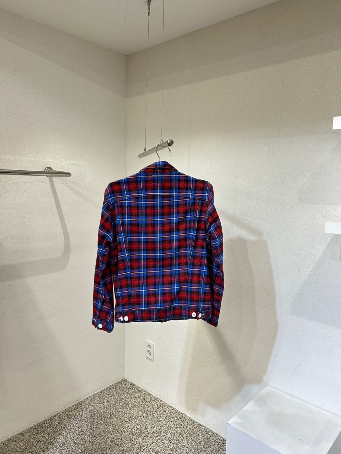 리바이스 체크 패턴 자켓 상품이미지2