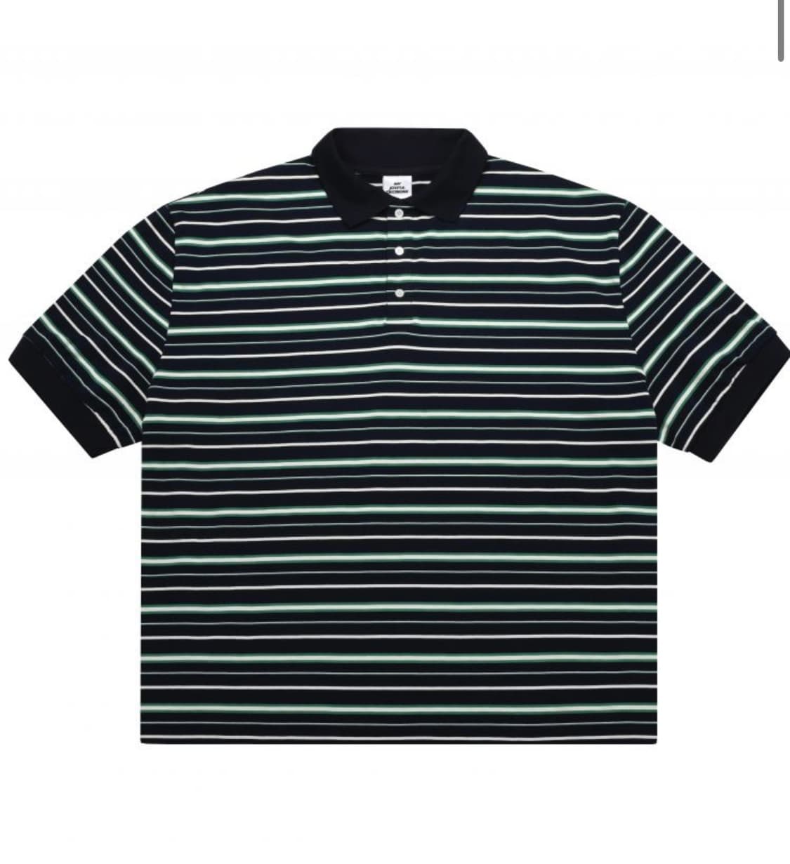 MJD OVERSIZED STRIPE POLO GREEN 상품이미지1