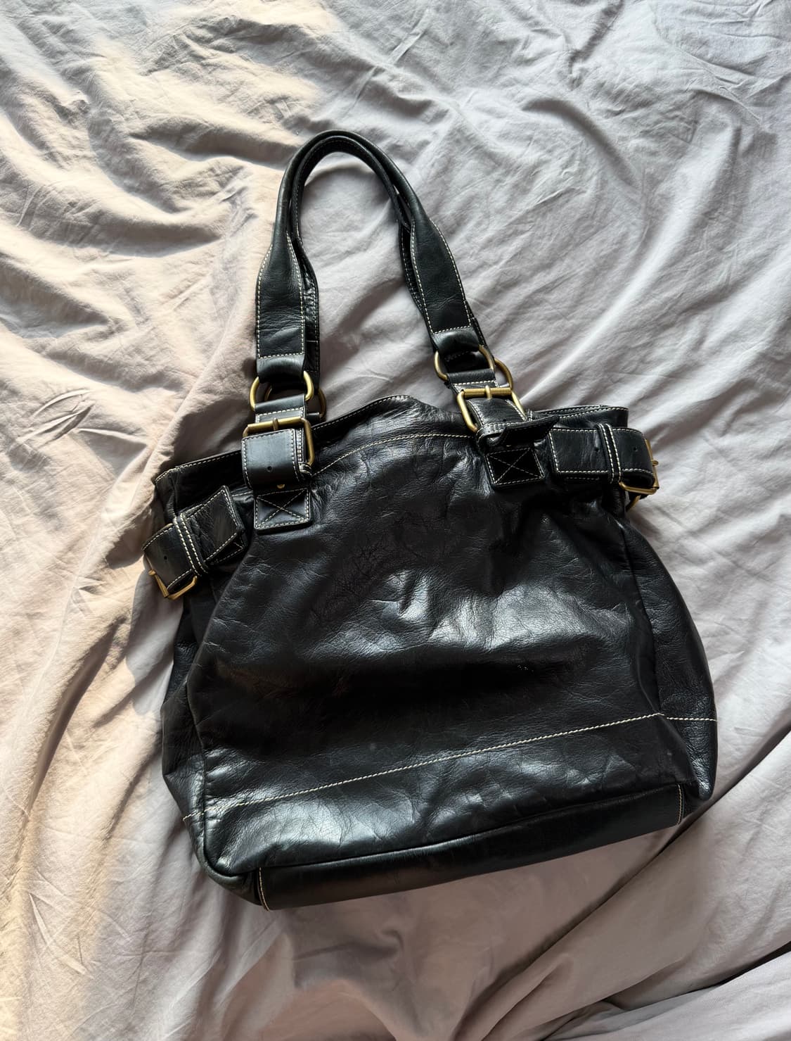 비비안웨스트우드 빈티지 버클 백 숄더백 상품이미지6