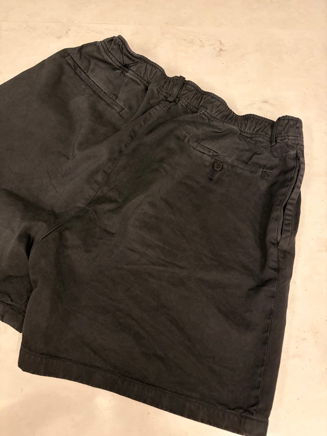 오라리 26ss 가먼트다이 치노 쇼츠 - 4사이즈 상품이미지3