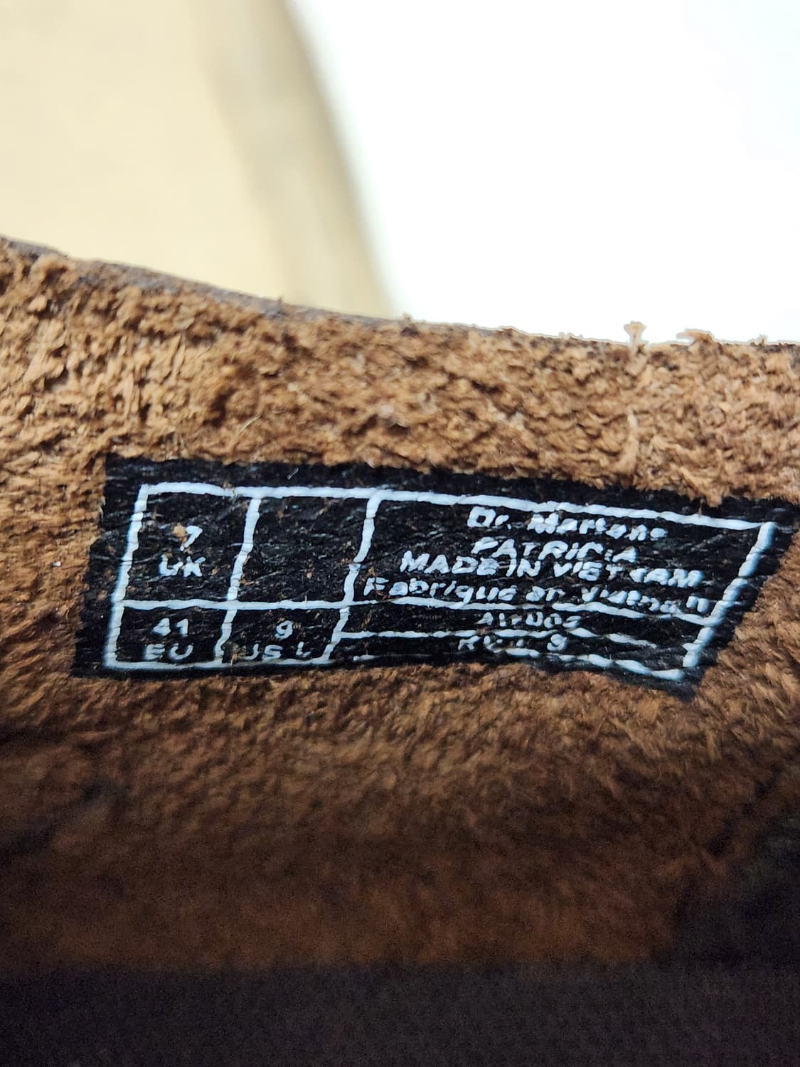 닥터마틴 메리제인 패트리샤 브라운 uk7(265추천) 상품이미지5