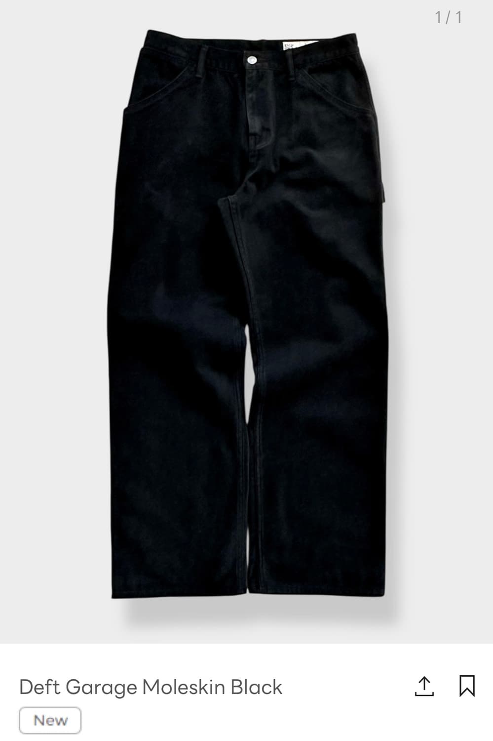 엔벨로프 몰스킨 팬츠 상품이미지1