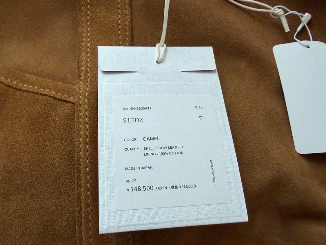 26ss S.LEDZ SUEDE LEATHER bag  상품이미지5