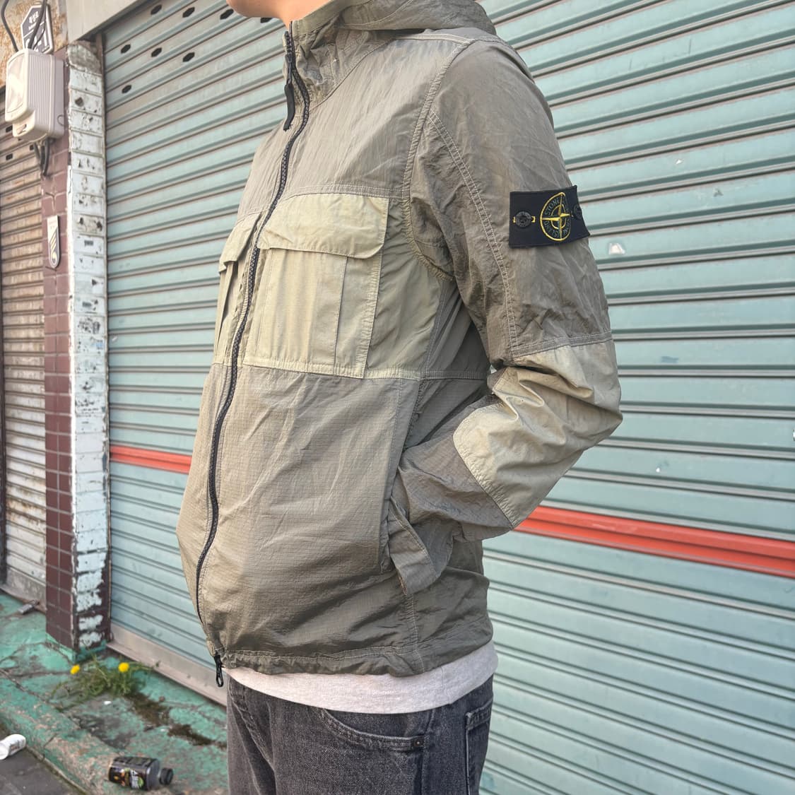 19fw 스톤아일랜드 메탈 워트로 립스탑 자켓 상품이미지2