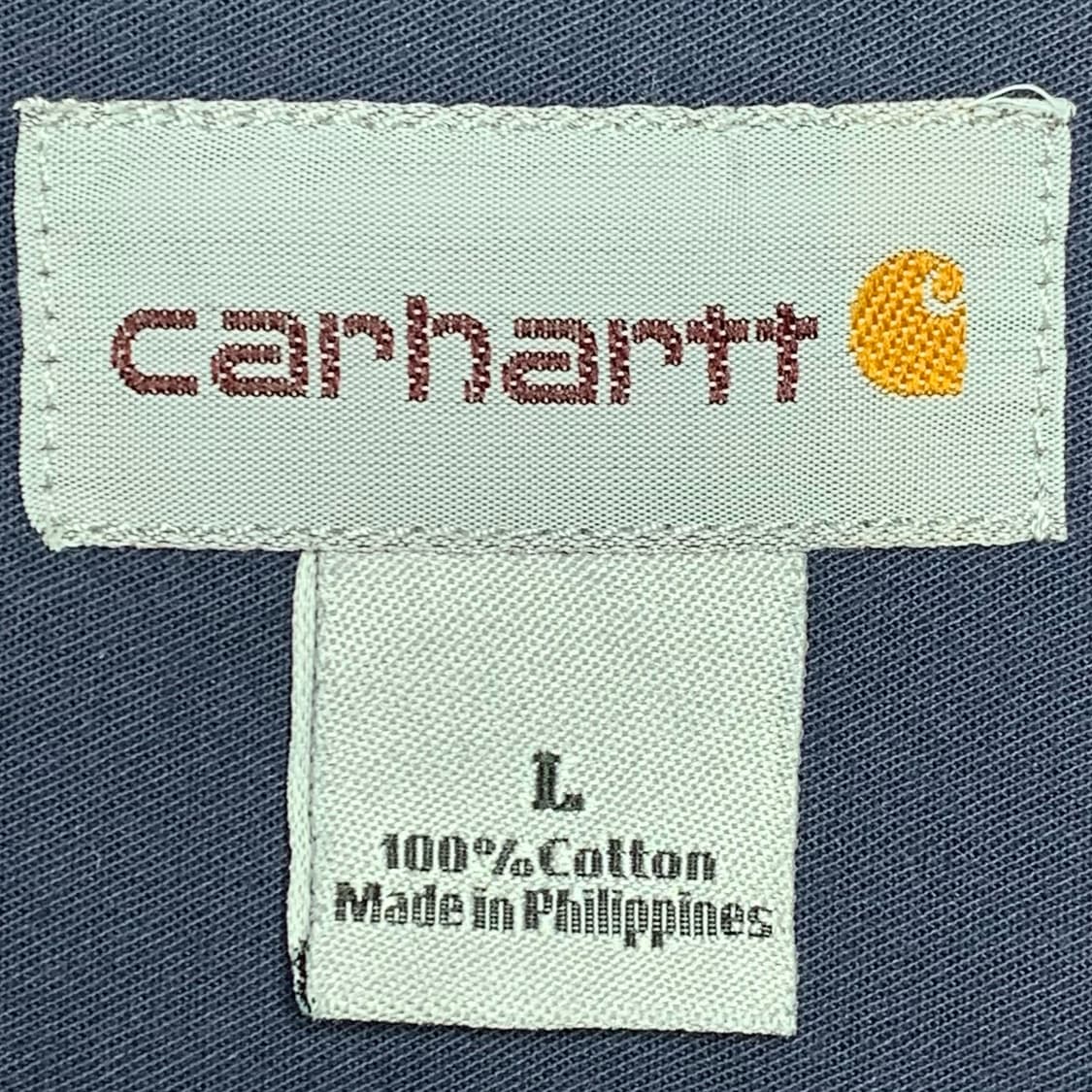 [L] 칼하트 워크셔츠 다크네이비 상품이미지4