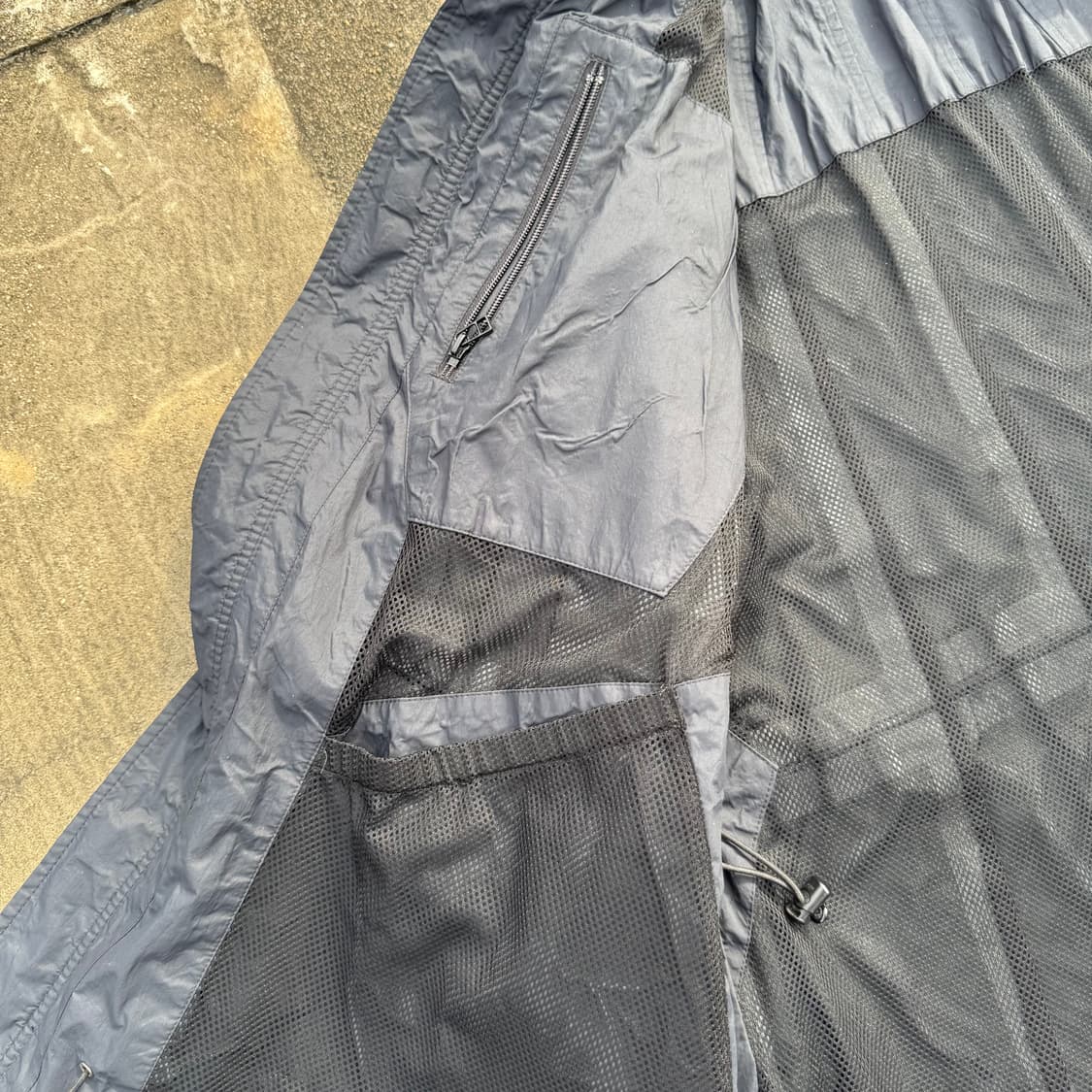 [XL] 03 ISSEY MIYAKE MEN 나일론 후드 코트 자켓 상품이미지7