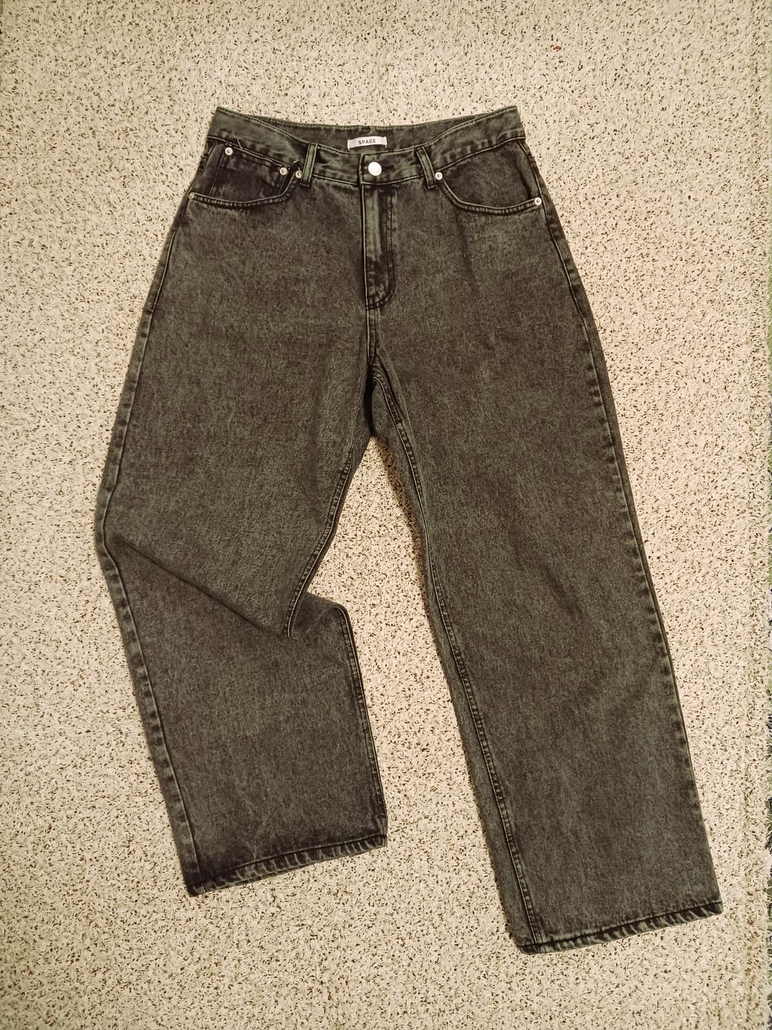 2 Space  컬러와이드 데님팬츠 상품이미지3