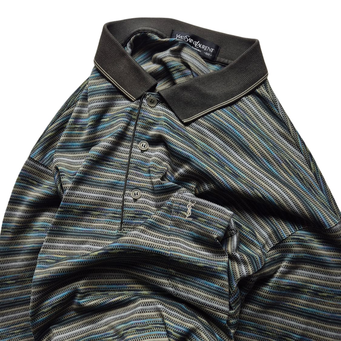 [100] 입생로랑 스트라이프 카라티 상품이미지1