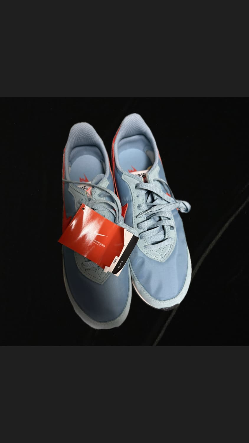 나이키 와플 트레이너2 원 블루 팀 오렌지 새상품 상품이미지3