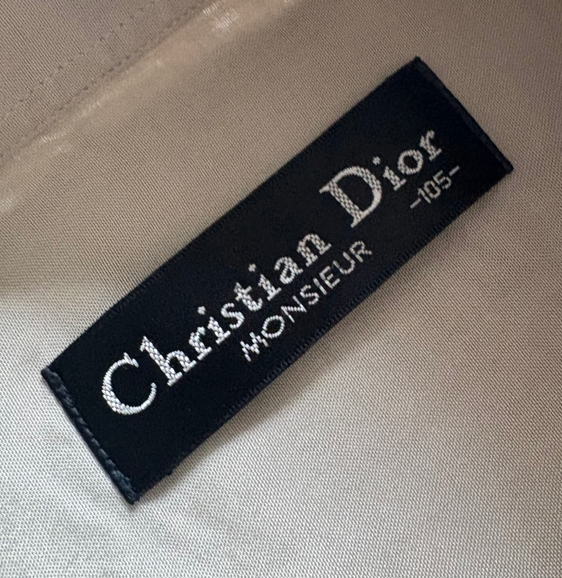 크리스챤 디올 베이지 실크 셔츠 상품이미지4