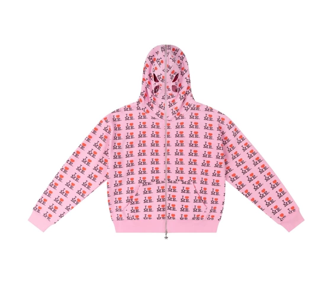 애슐리 윌리어스 PINK  HEART ME BUTTERFLY HOODIE 상품이미지1