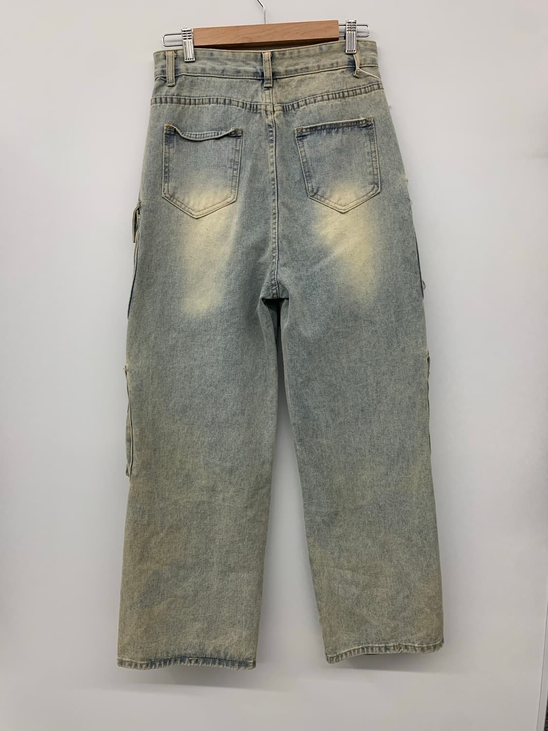 멀티 포켓 y2k 데님 팬츠 상품이미지6