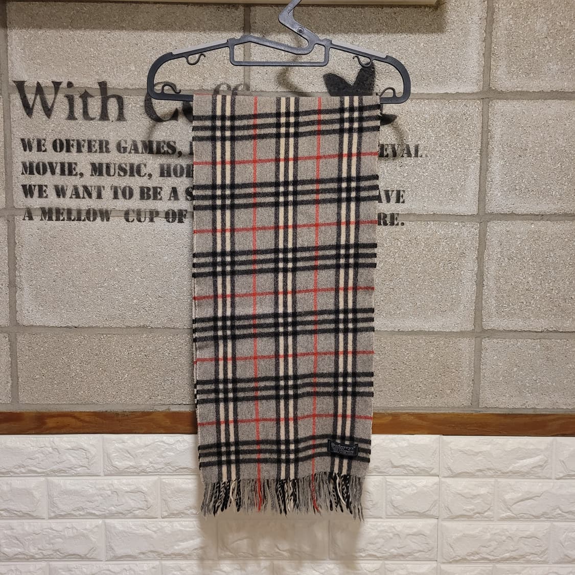 버버리 캐시미어 머플러 상품이미지1