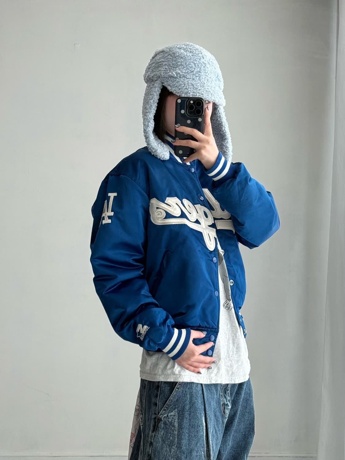 90‘s LA다저스 스타터 바시티 자켓 상품이미지4