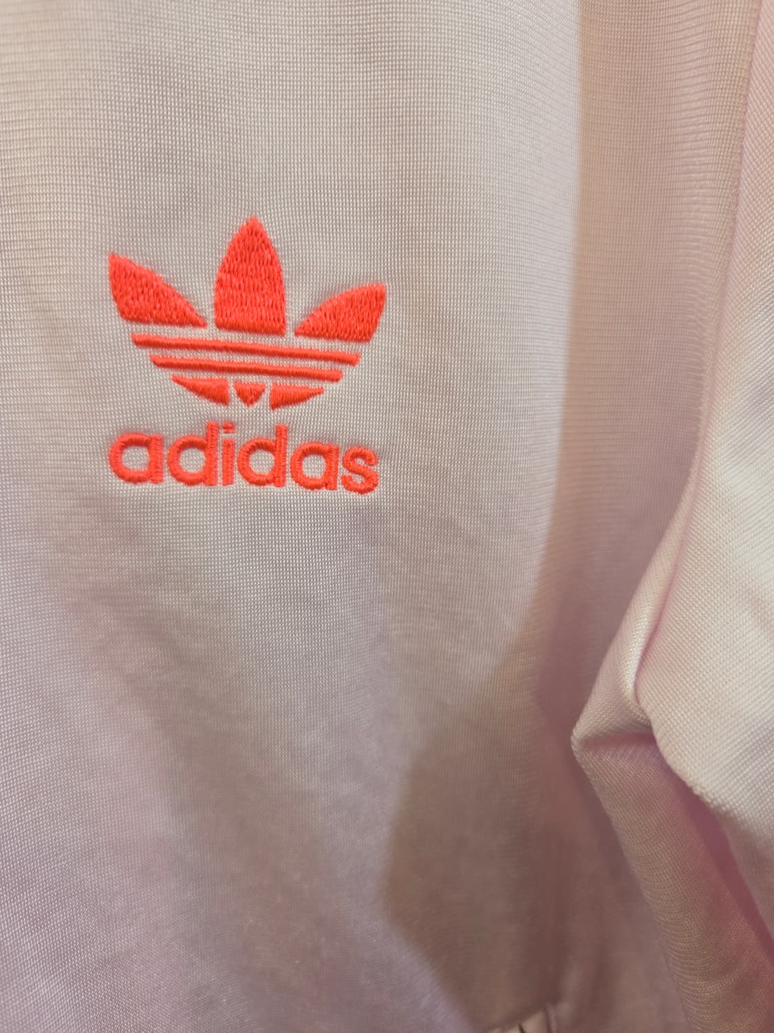 아디다스 핑크 야광오렌지  대대장 트랙자켓 상품이미지3