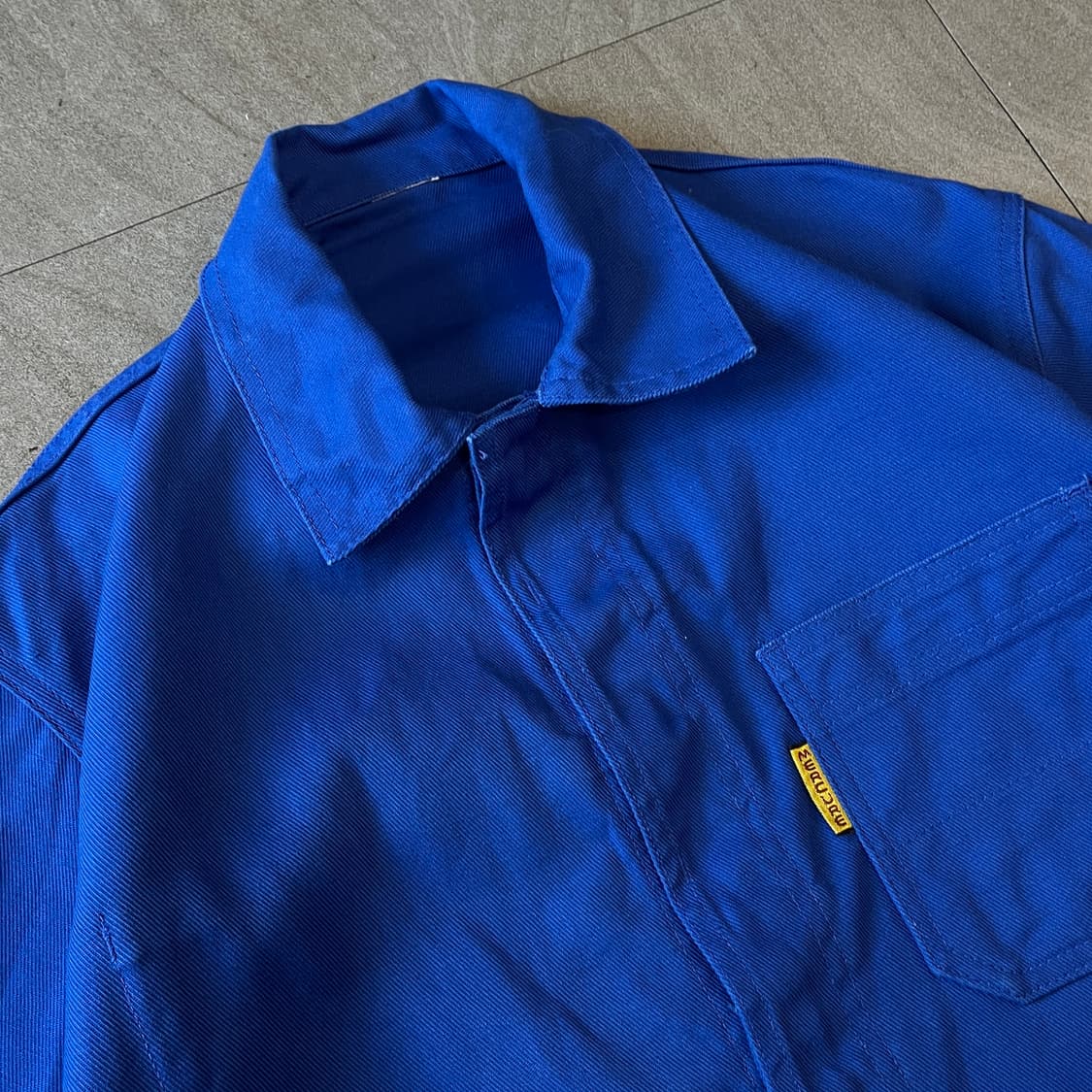 빈티지 프랑스 프렌치 워크 자켓 상품이미지5