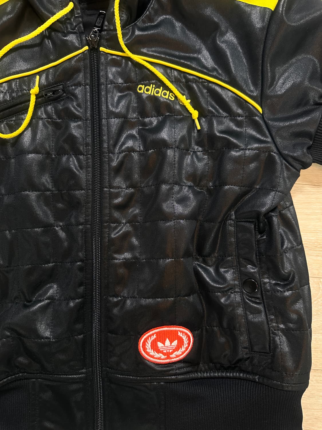 아디다스 후드 반팔조끼 상품이미지2