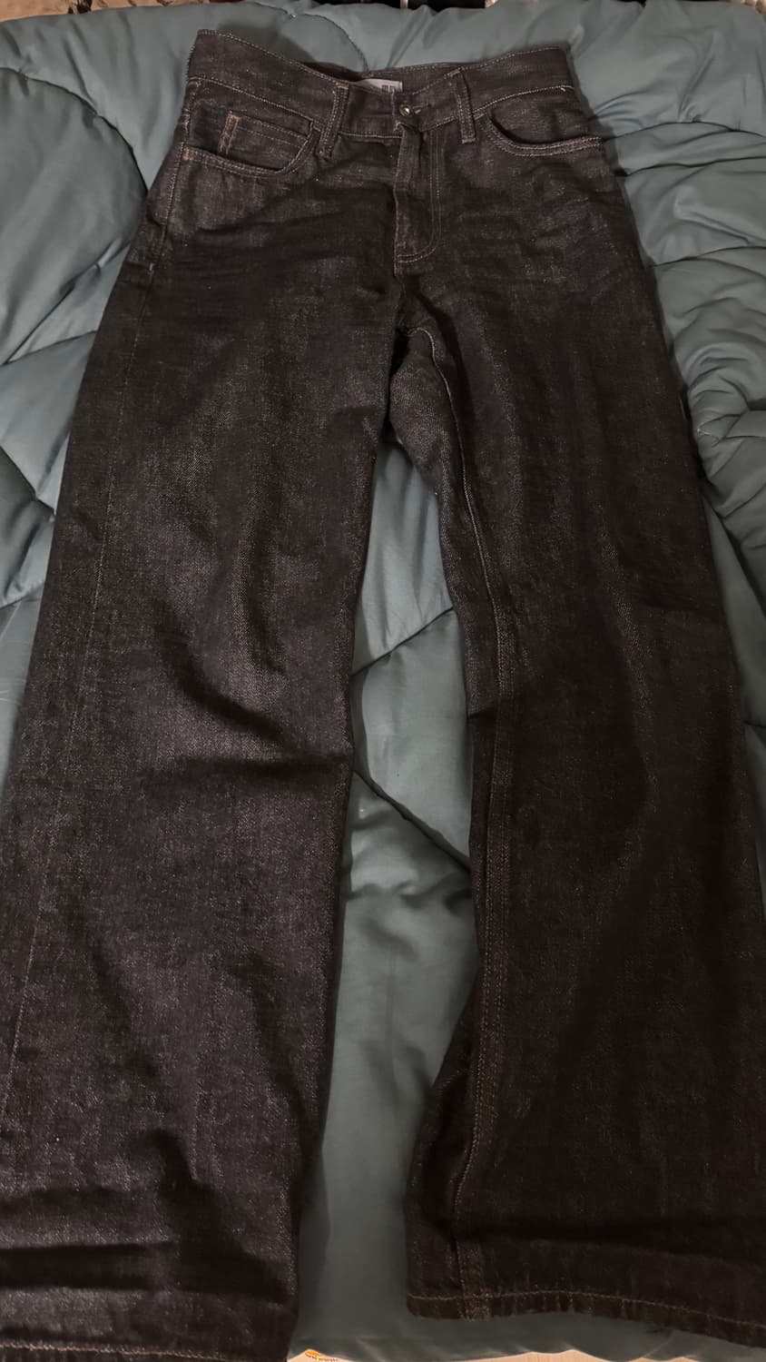 유니클로 JWA 스트레이트 셀비지 진 28인치 상품이미지1