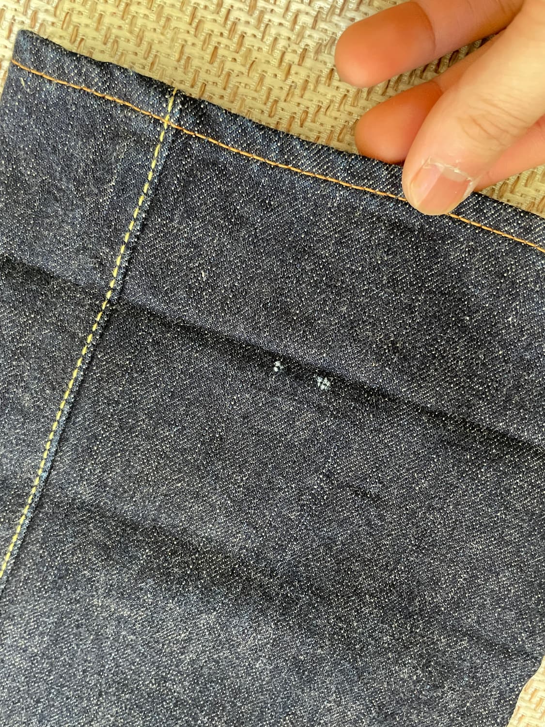 UES 셀비지 스트레이트 데님 팬츠 상품이미지10