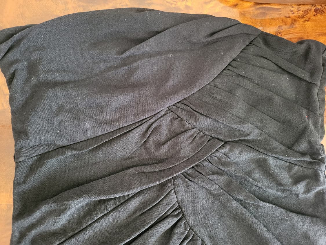 프랑스 수입 모르간 쉬폰 모달 탑 블랙 상품이미지7