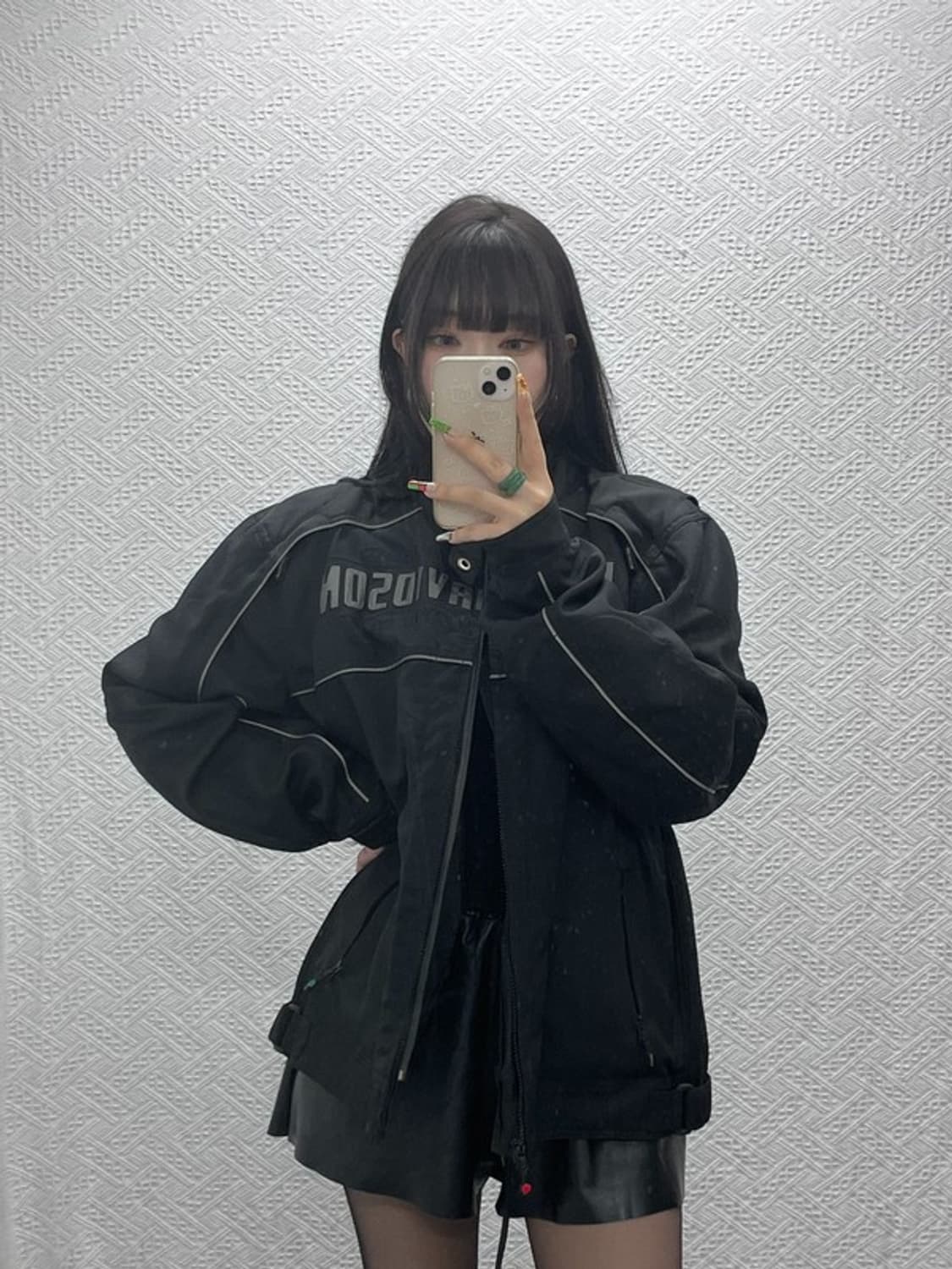 할리 데이비슨 스트릿힙합 모터사이클 레이싱 바이커 자켓 XL C09581 상품이미지1