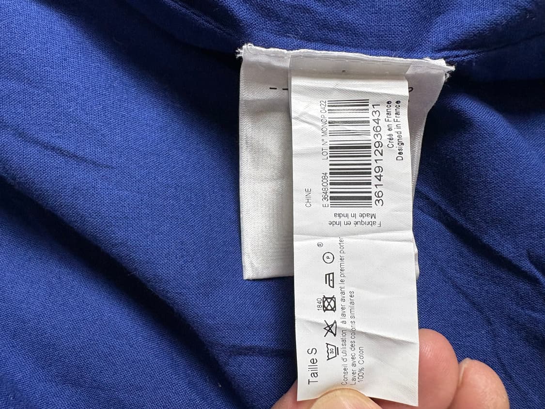 French Work Jacket 프렌치 워크자켓 S 상품이미지4