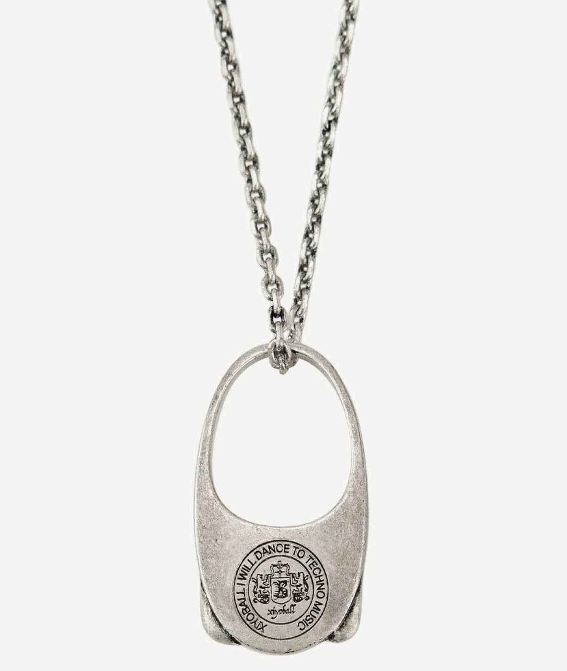HEADSET BAG NECKLACE - SILVER 상품이미지1