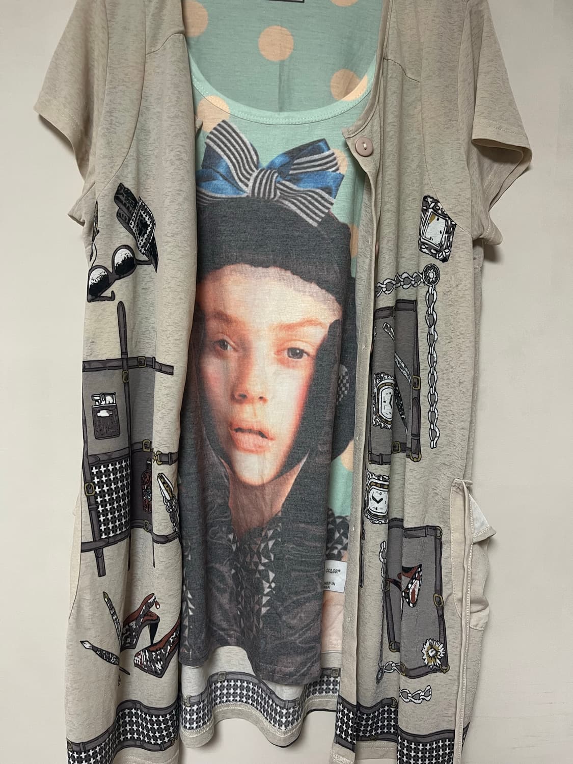 라떼갸루 y2k 모리 원피스 세트 상품이미지2