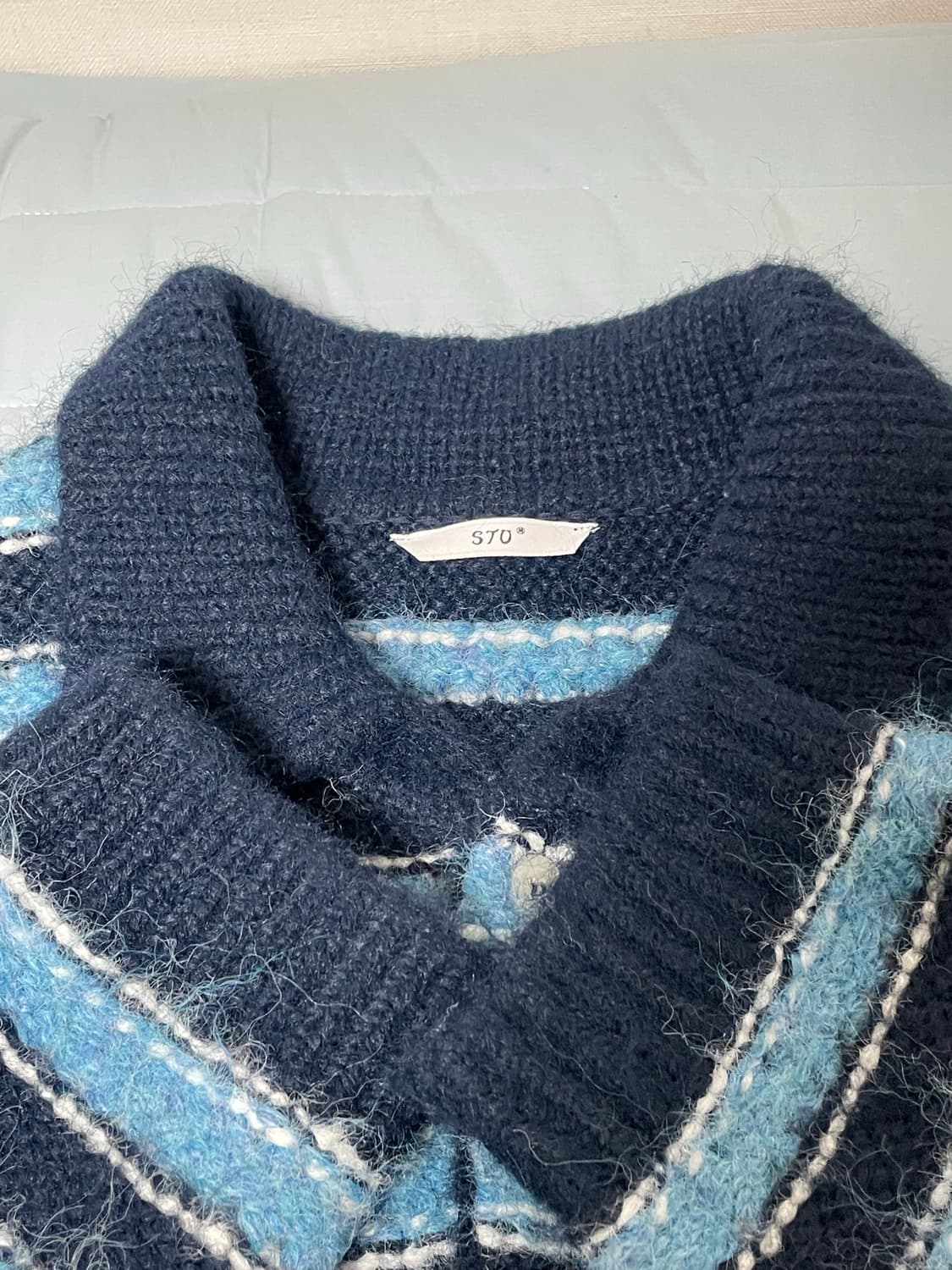 stu 헤어리 가디건 m 상품이미지4