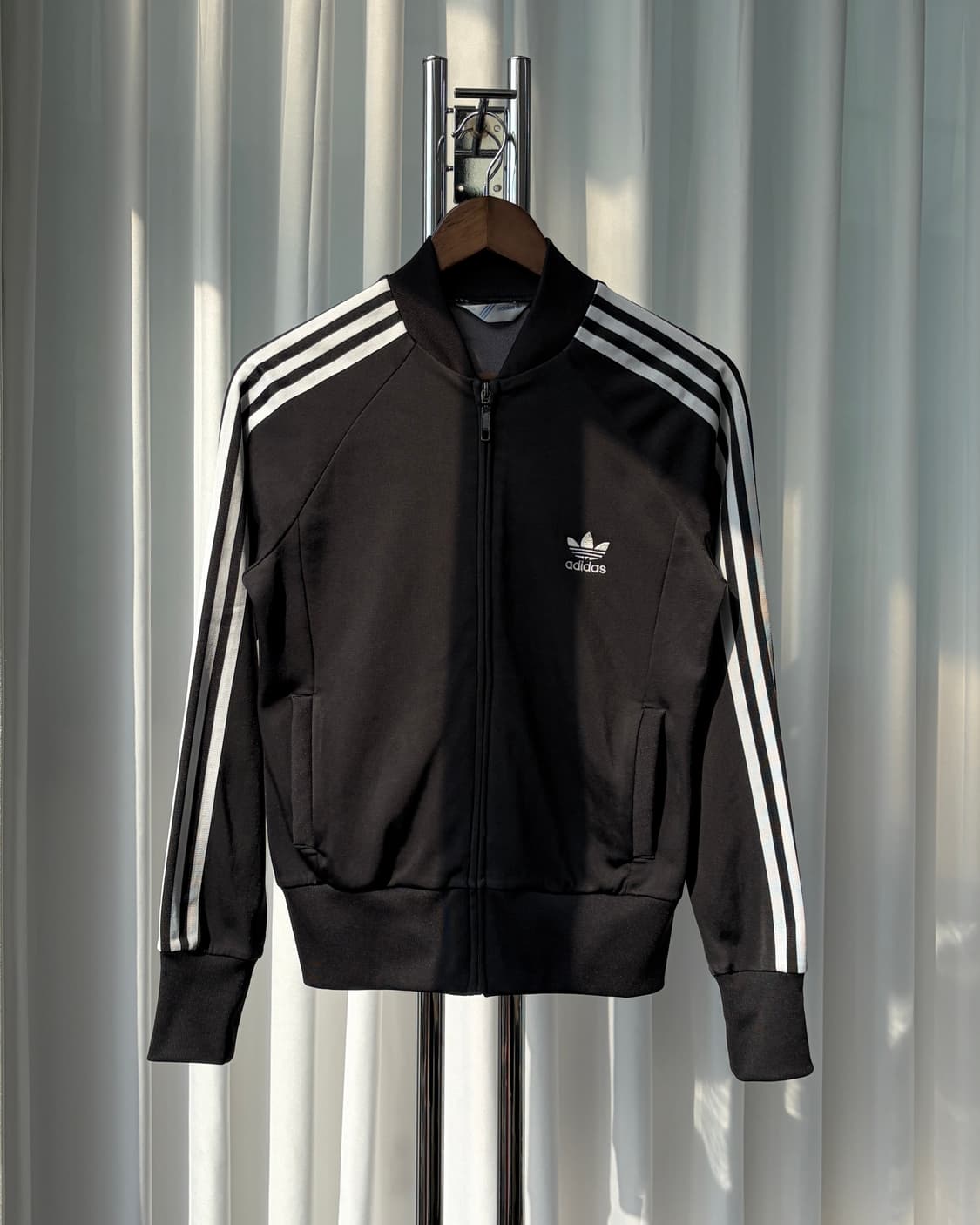 [M]아디다스 트레포일 블랙 트랙탑 져지 상품이미지3
