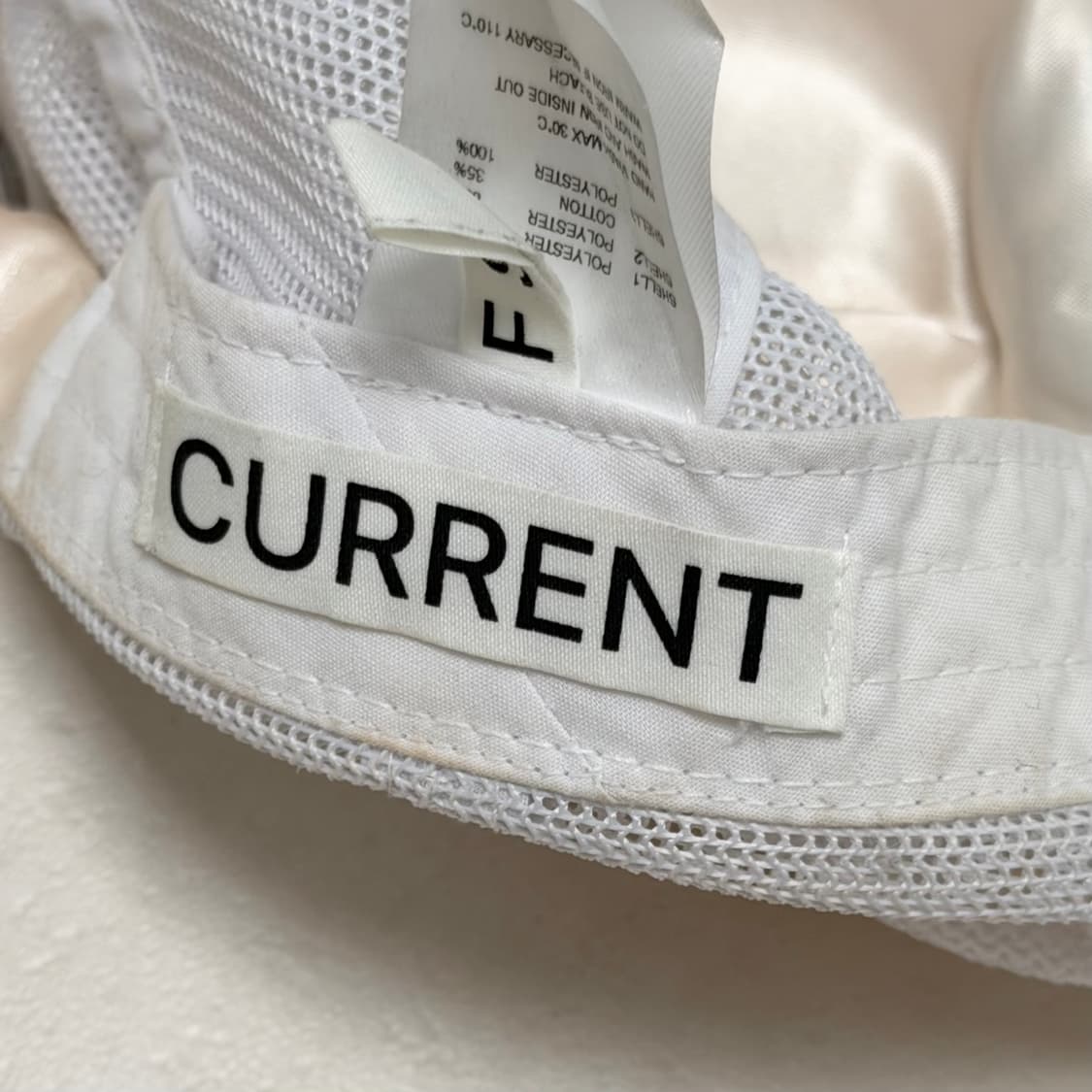 SYMBOL MESH CAP [IVORY]  커렌트 / 캡 모자 상품이미지5