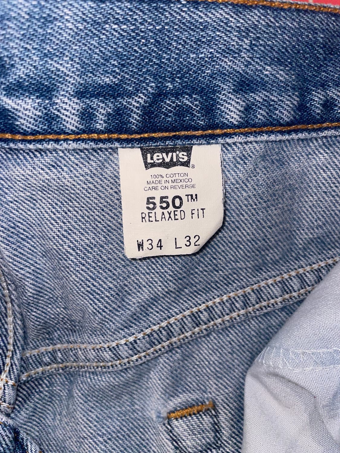 1990-00's Vintage Levi’s 550 Denim 상품이미지10