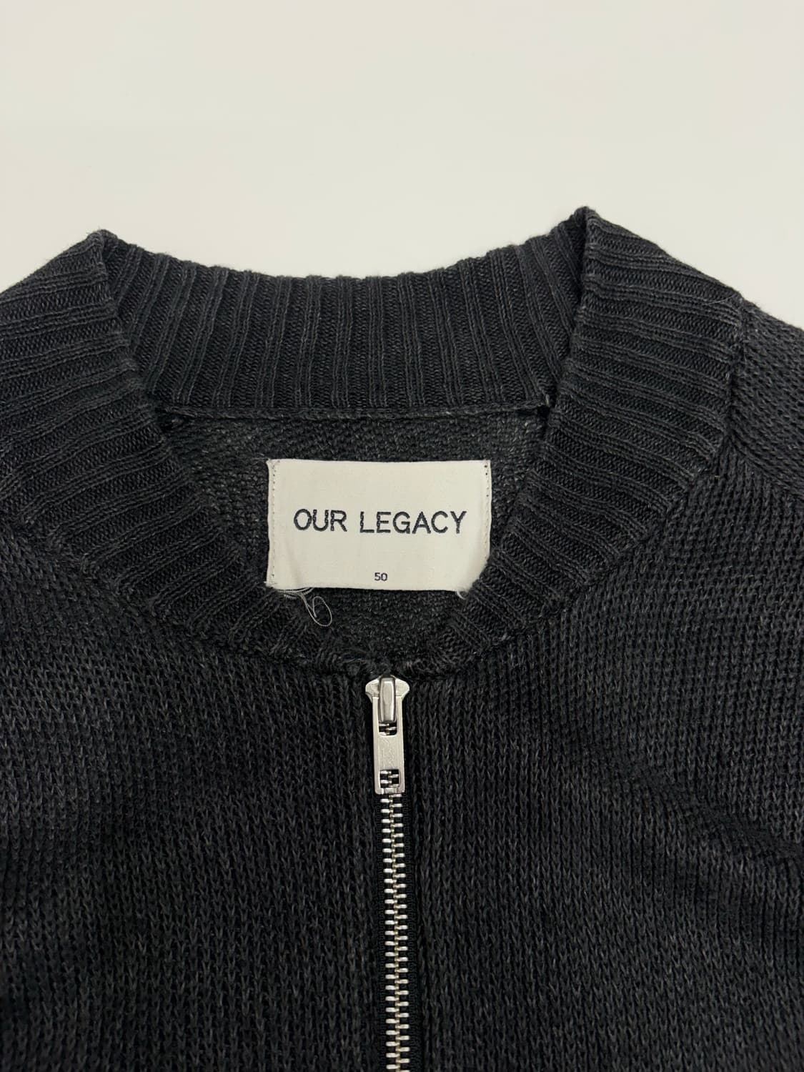 아워레가시 린넨 니트 집업 상품이미지4