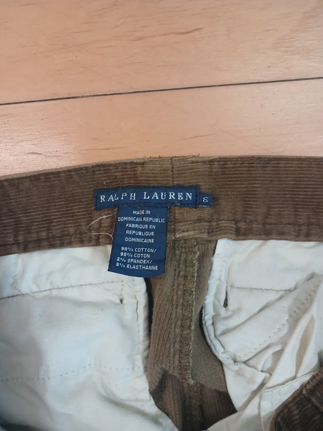 랄프로렌 코듀로이 바지(유틸리티) 상품이미지3