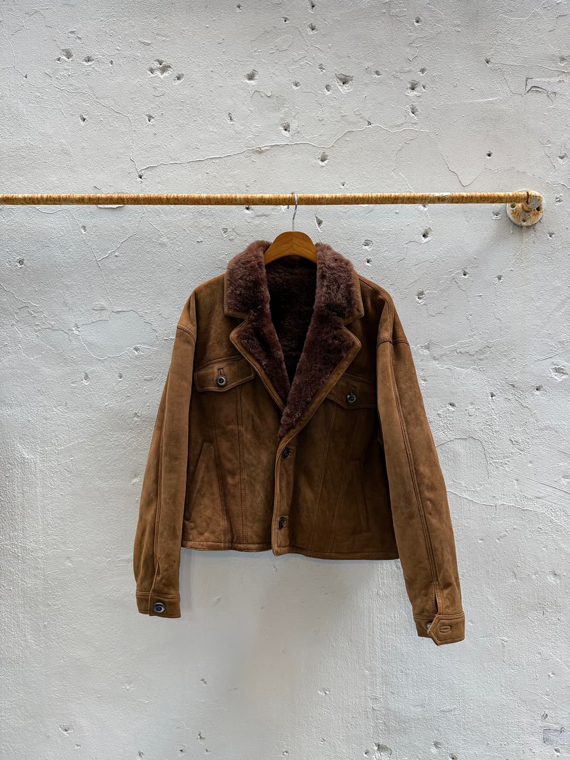 빈티지 시어링 자켓 상품이미지1