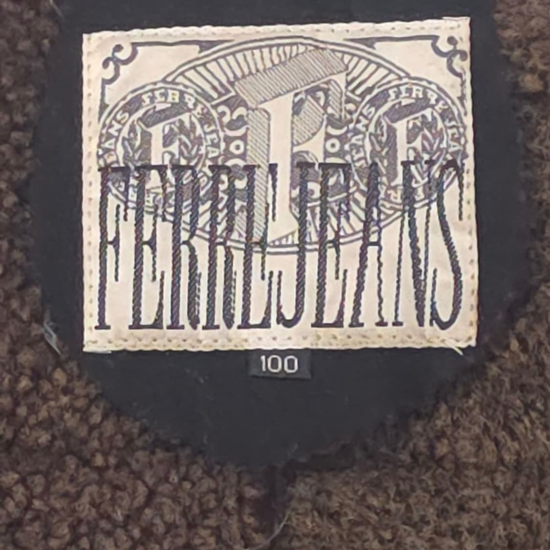 페레진 90s 아카이브 리얼 양털 무스탕 자켓 L 상품이미지7