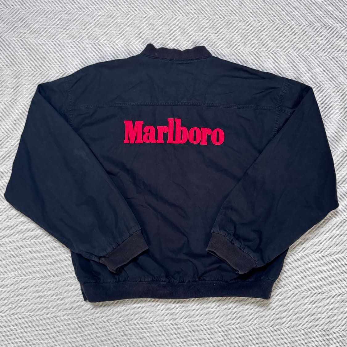 (XL) 90s 빈티지 말보로 리버시블 봄버 자켓 상품이미지2