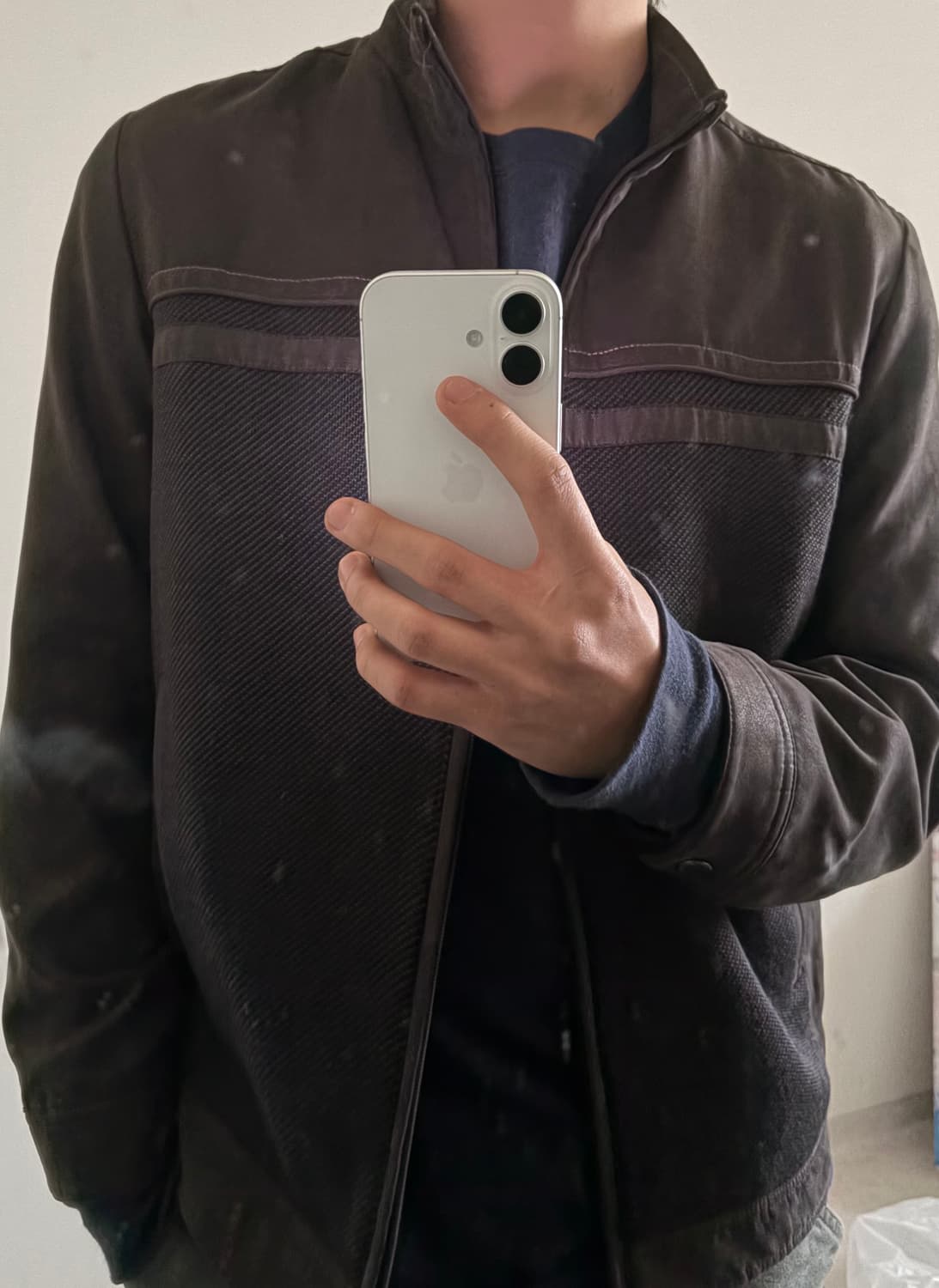 메쉬 패널 자켓 상품이미지1