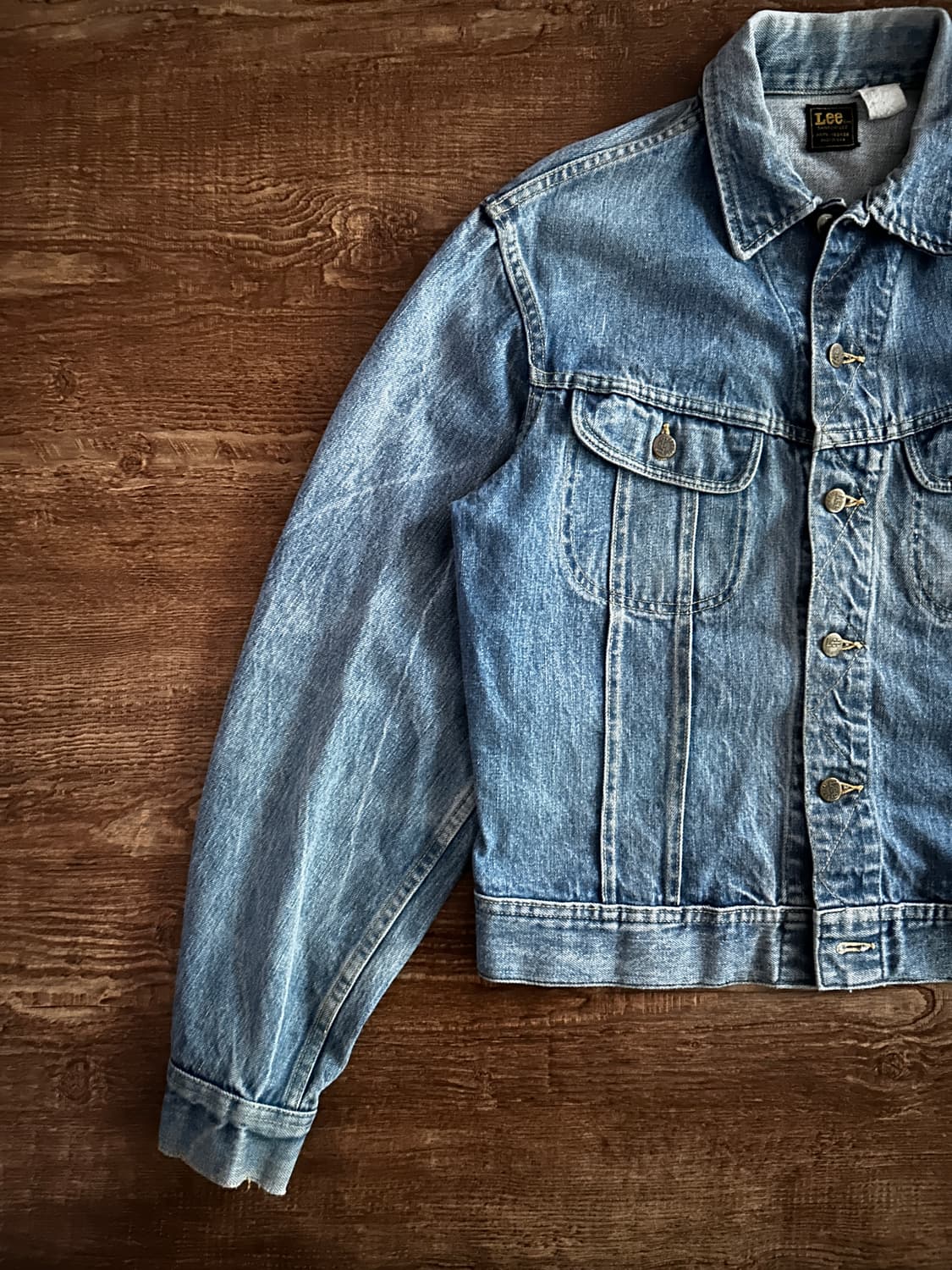 70s 리 트러커 PATD DENIM JACKET 44 USA🇺🇸 상품이미지2