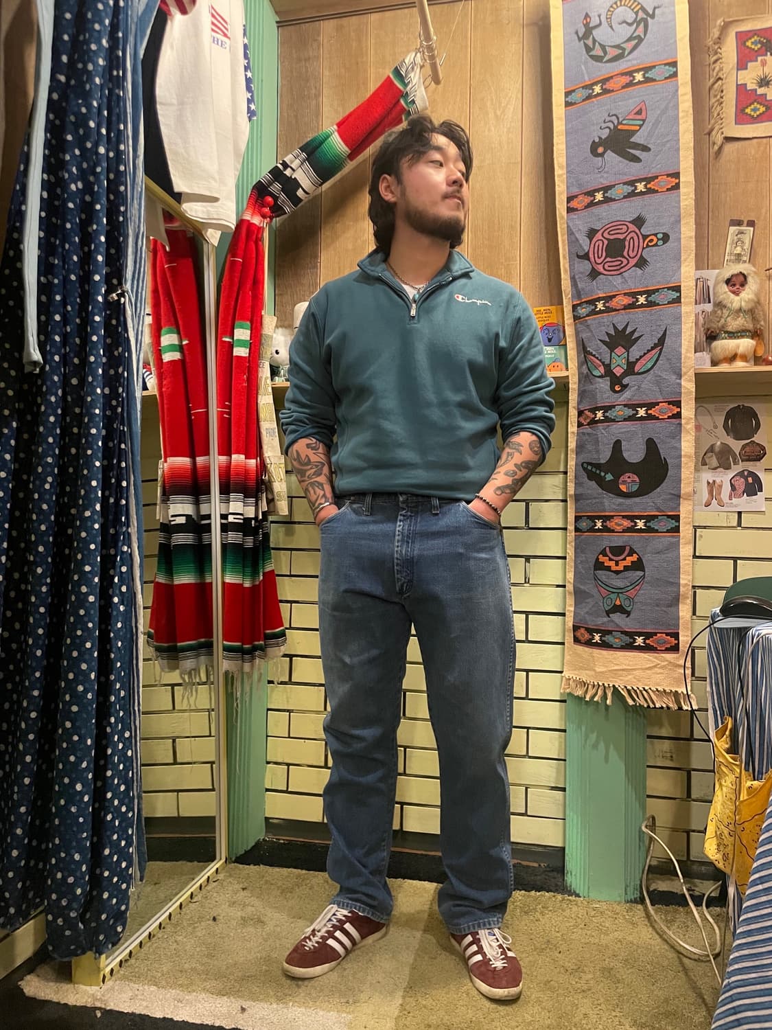 80's Vintage Wrangler Denim Pants USA 상품이미지1