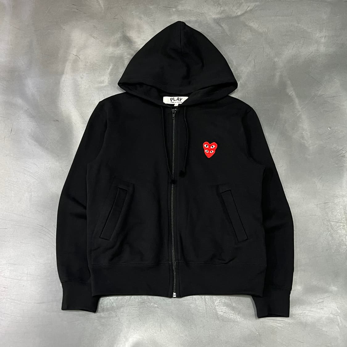  꼼데가르송 플레이 더블 하트 후드 집업 y15186 상품이미지1