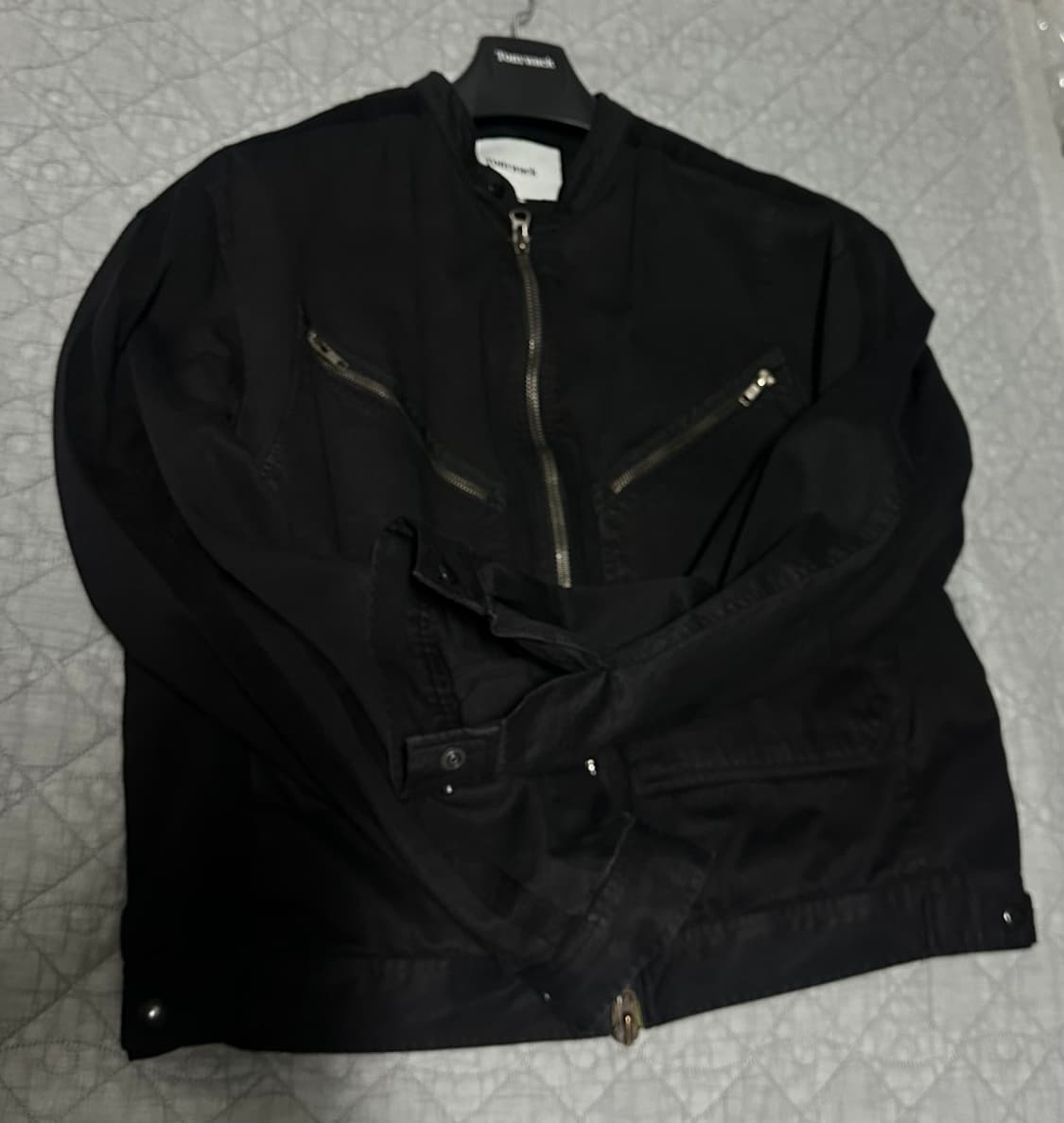 토니웩 / 가먼트다잉 코튼 카프레이서 자켓 / XL 상품이미지7