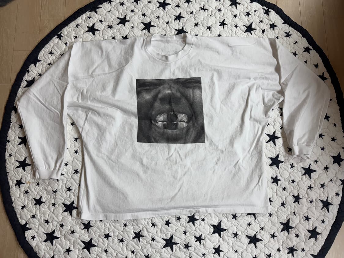 이지 닷컴발 불리 머천다이즈 롱슬리브 화이트 상품이미지1