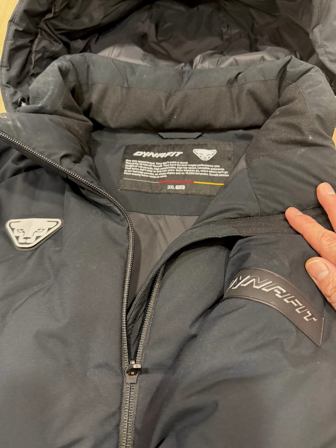 다이나핏 남성 슈퍼노바 후드 미들 덕다운 자켓 (2XL / 110) 상품이미지3