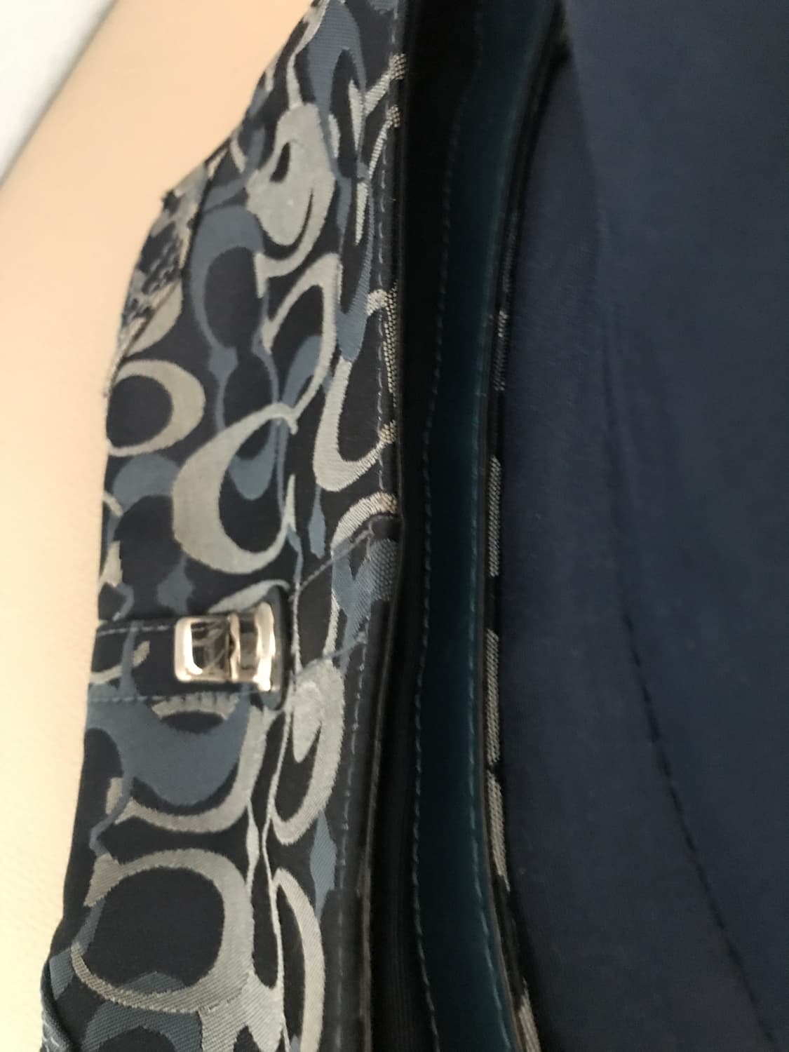 코치 데님 무드 숄더백 토트백 상품이미지6