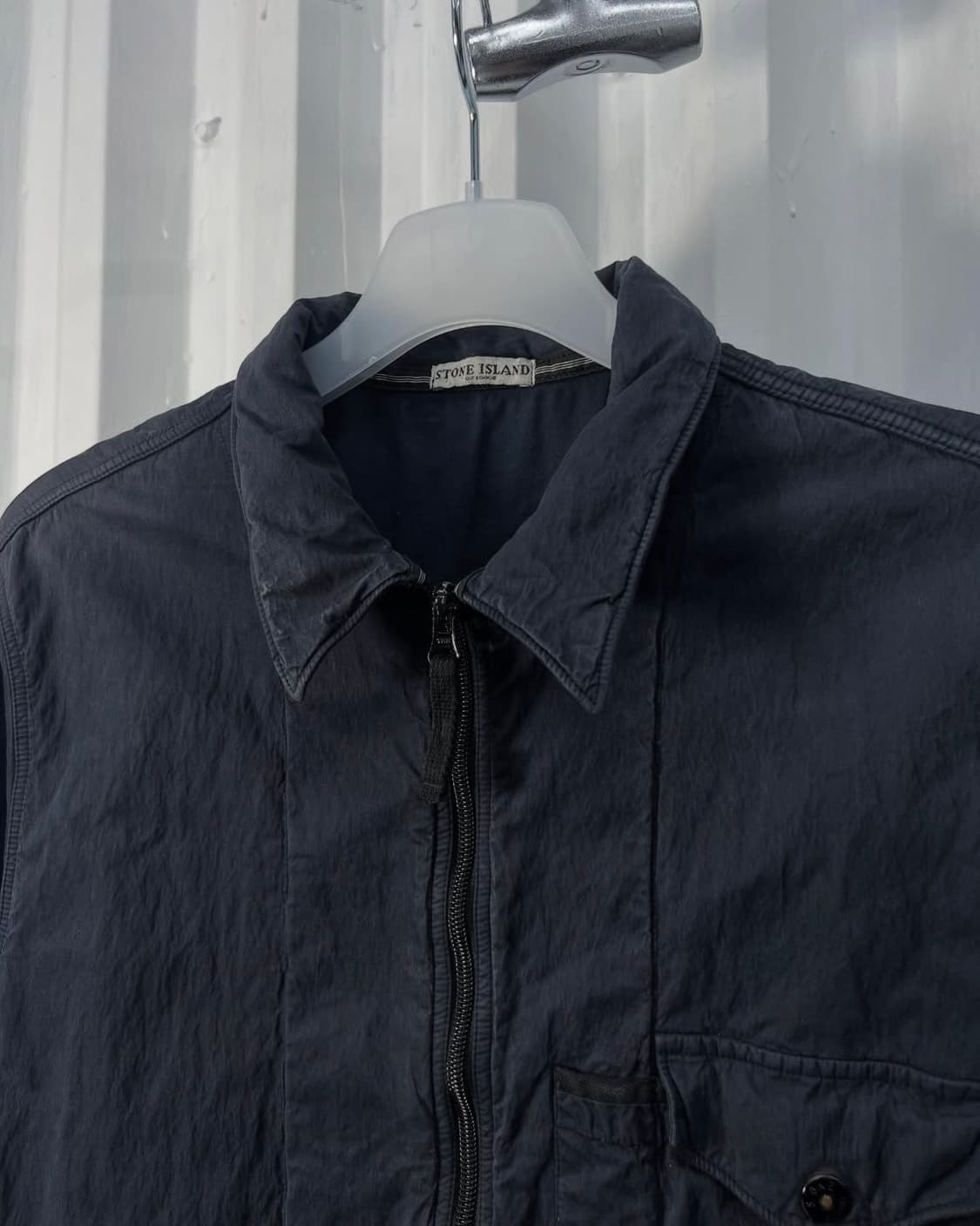 00s Stone Island Garment Dyed Overshirt 상품이미지5