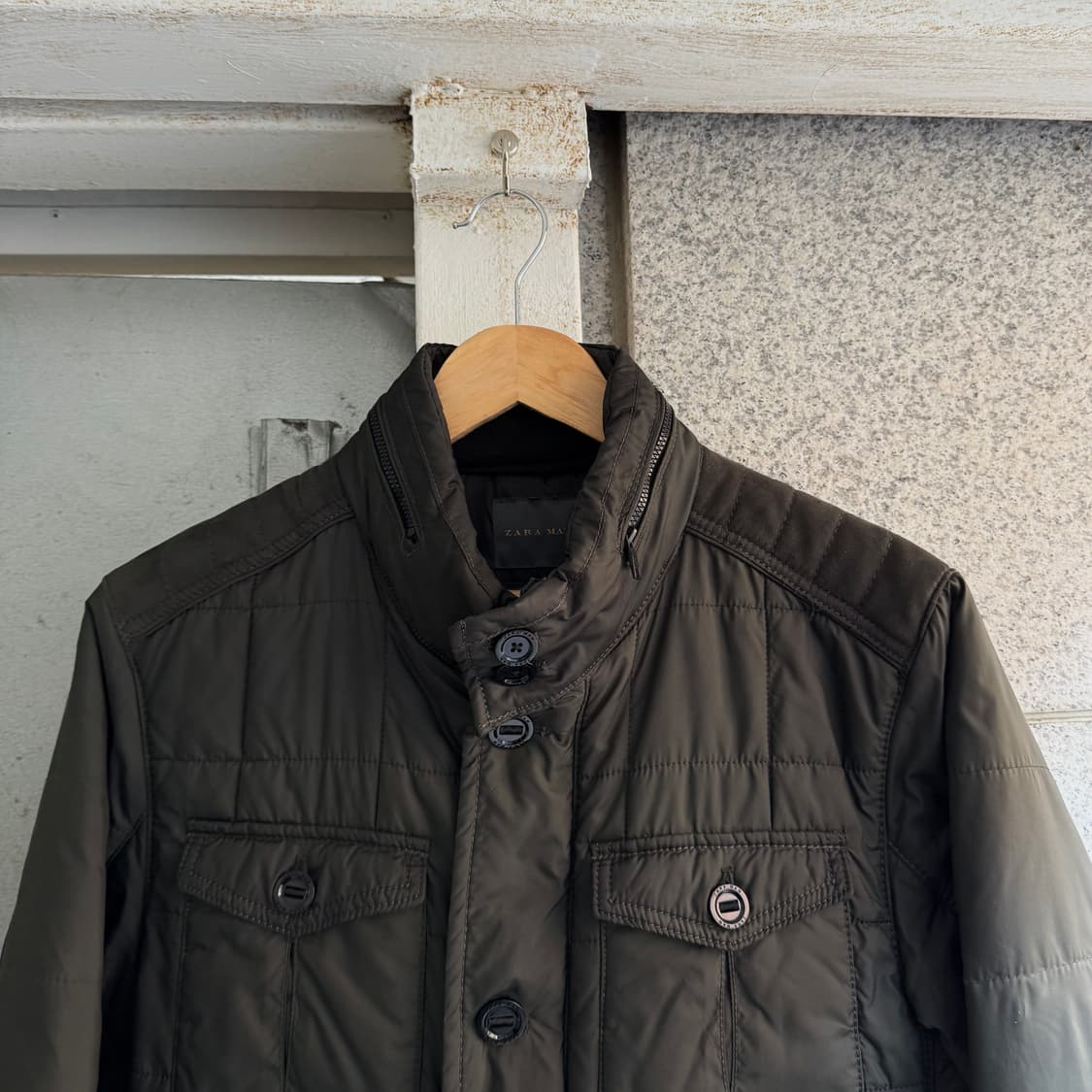 자라 포켓 퀄티드 자켓 상품이미지3