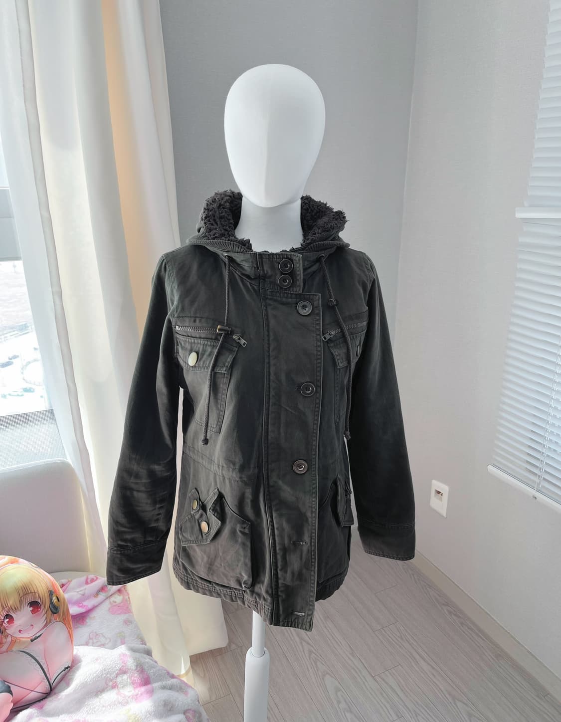 빈티지 그런지 야상자켓 밀리터리 y2k일본빈티지 상품이미지1